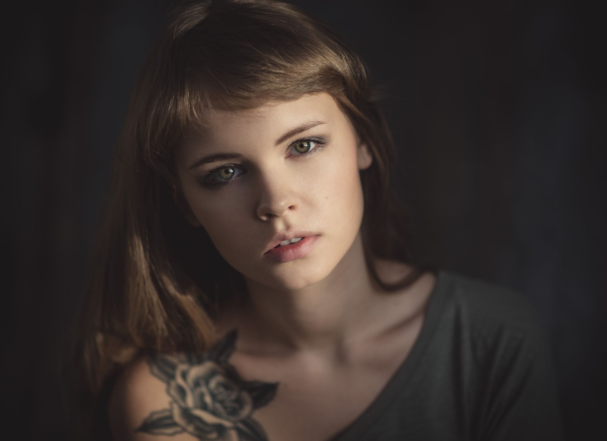 アナスタシアの壁紙 面 ヘア リップ 美しさ 眉 2284 Wallpaperuse