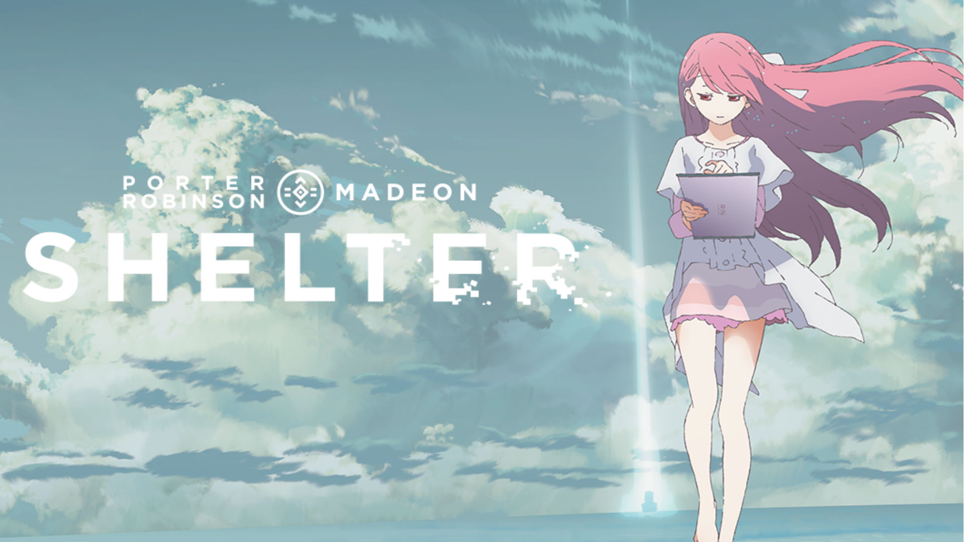 shelter porter robinson wallpaper,cartoon,anime,sky,cg artwork,animation