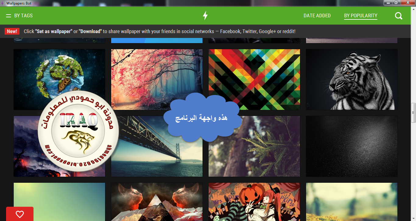 برنامج wallpapers,colorfulness,website,adaptation,graphic design,art