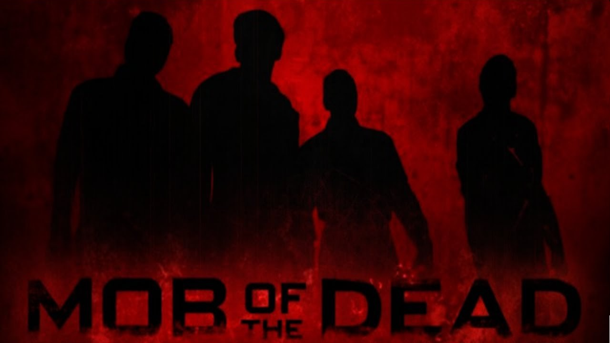 mob of the dead wallpaper,red,font,fiction,movie,room