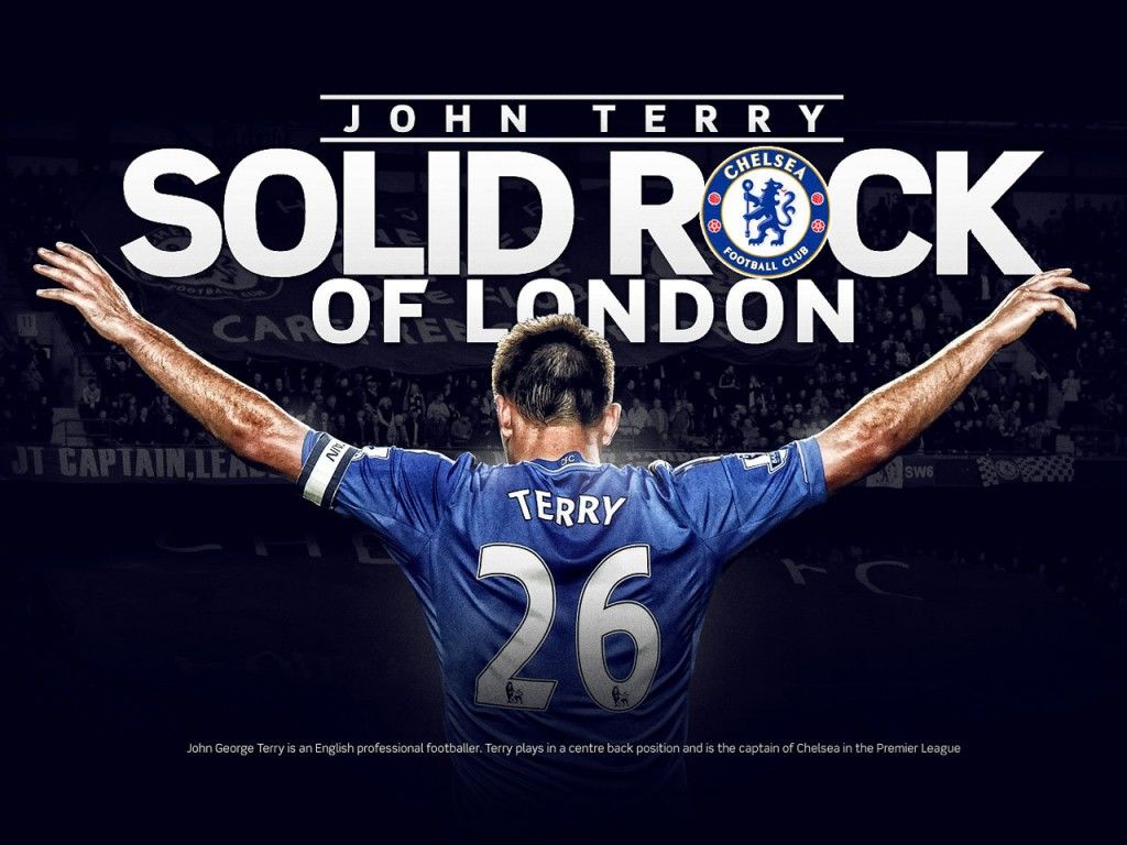 john terry wallpaper,font,football player,jersey,t shirt,team