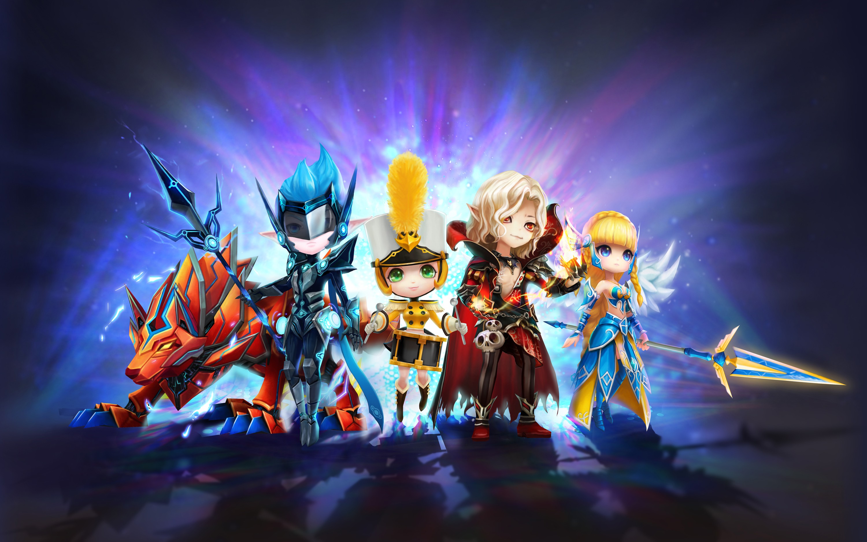 summoners war wallpaper hd,anime,fictional character,cg artwork,games,graphic design