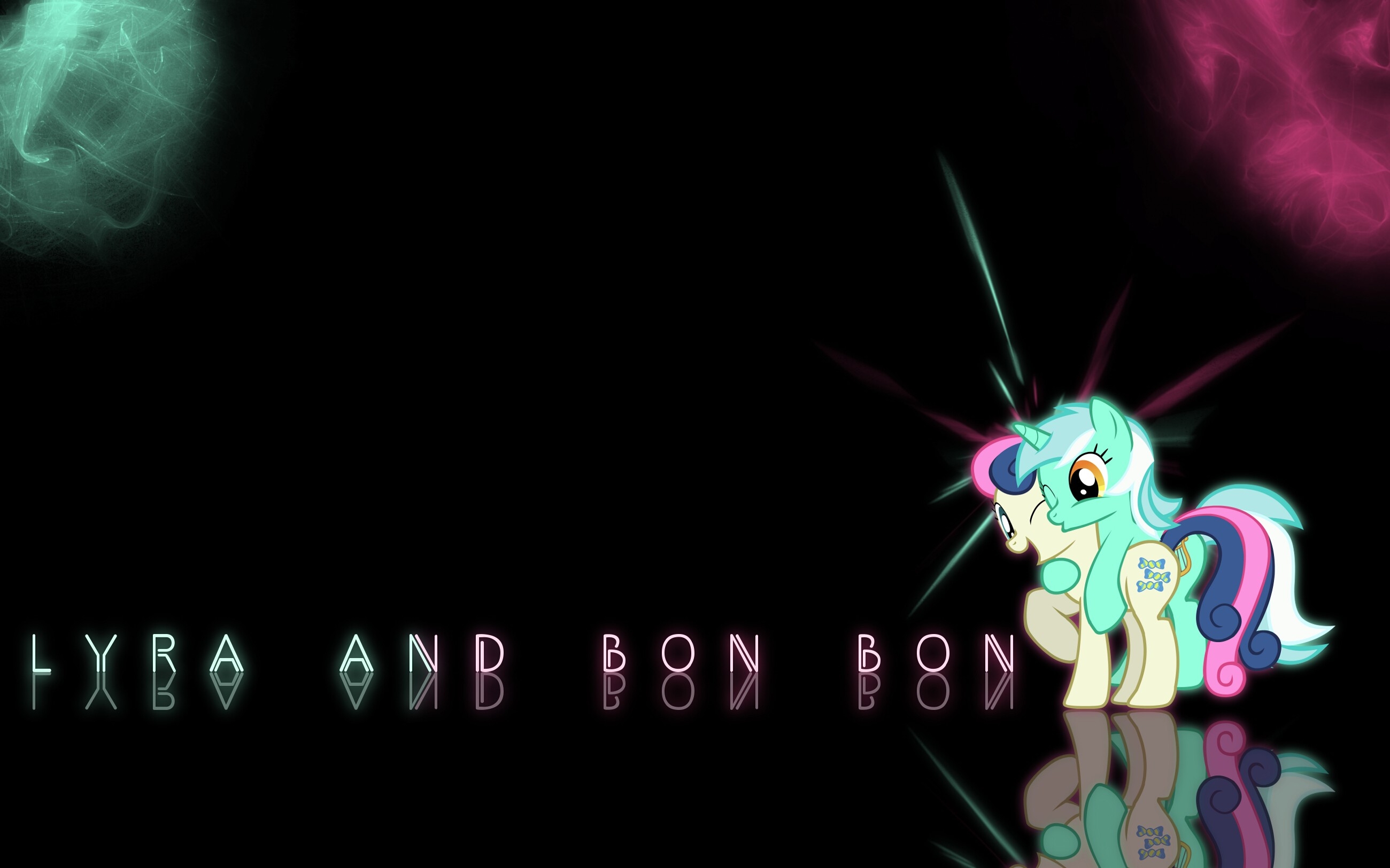 bon bon wallpaper,graphic design,text,cartoon,light,darkness