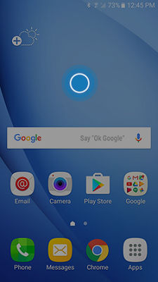 samsung galaxy j3 wallpaper,blue,gadget,communication device,screenshot,text