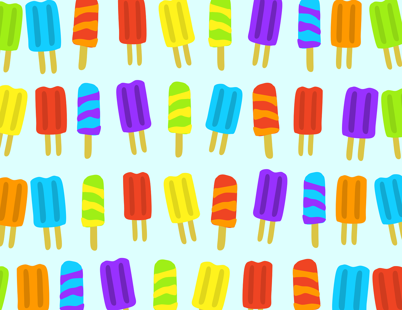 Popsicle Background- WallpaperUse