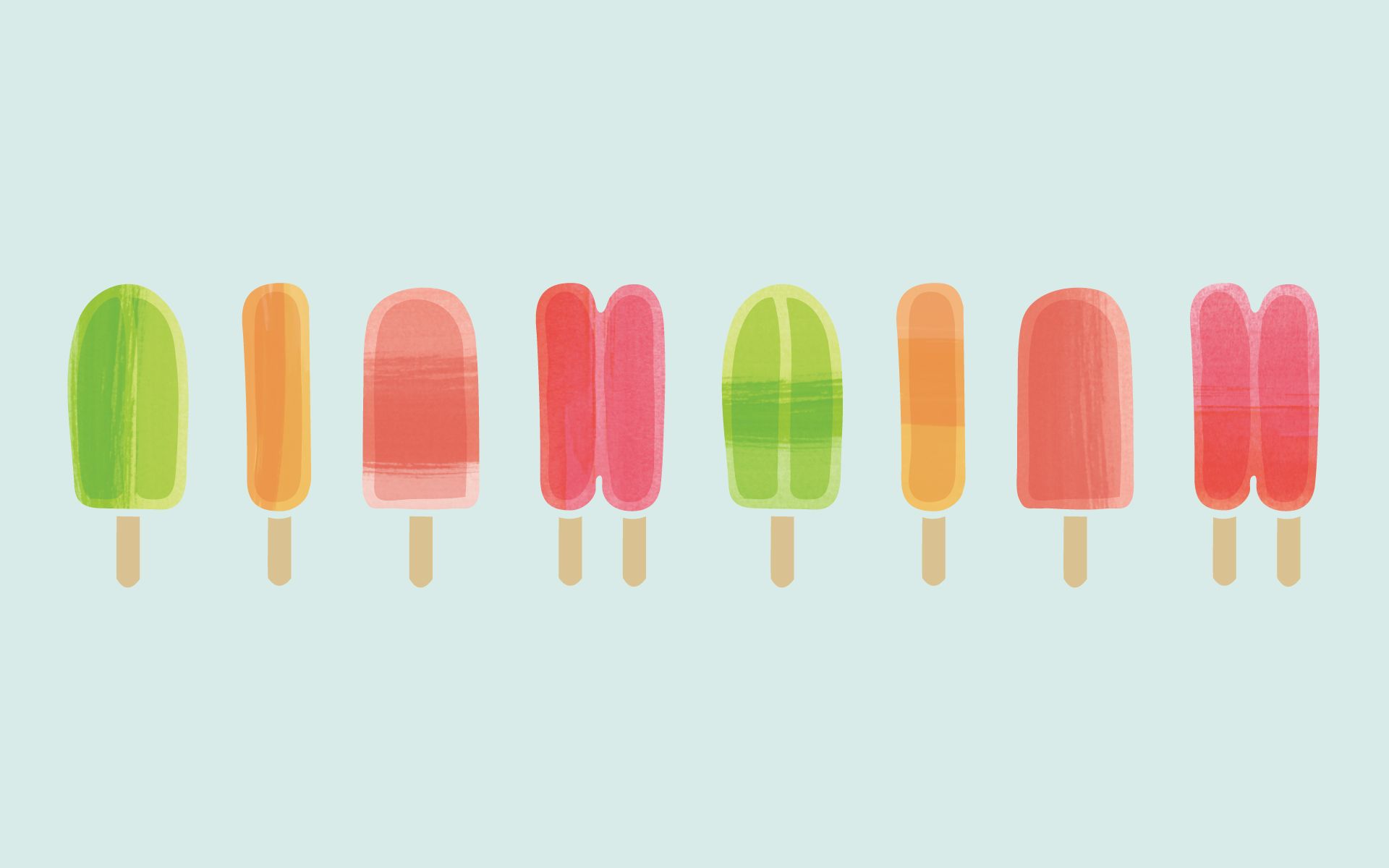 Popsicle Desktop Background- WallpaperUse