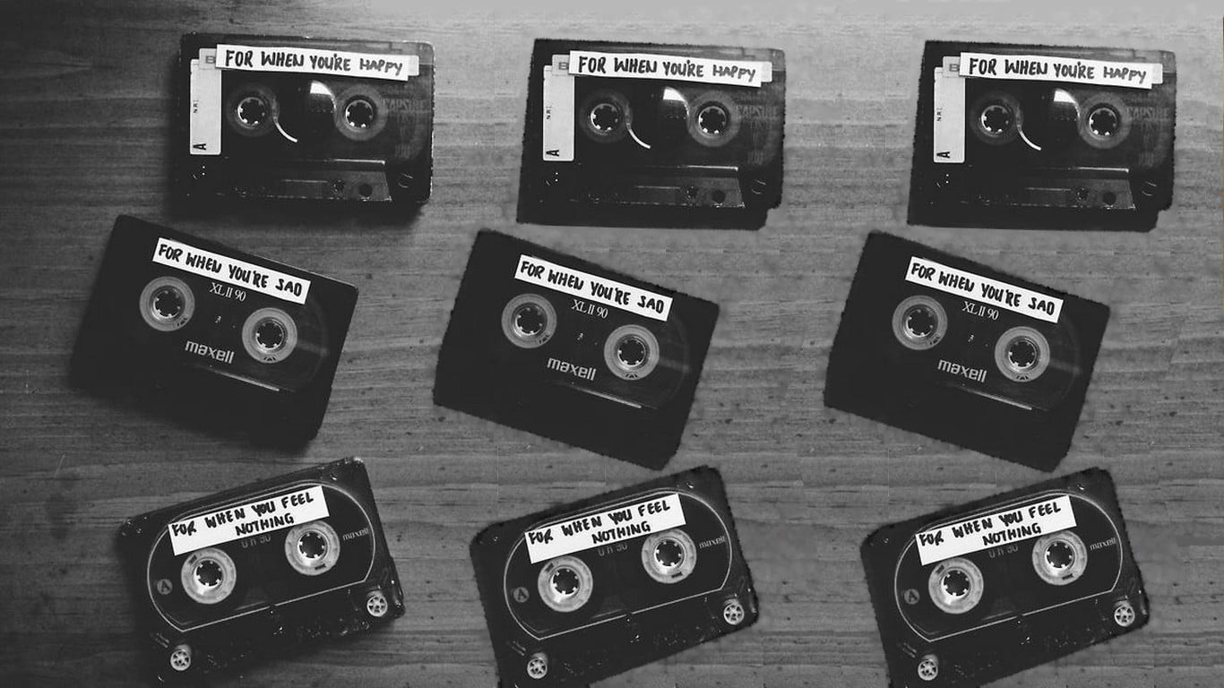 cassette tape wallpaper,compact cassette,technology,font,musical