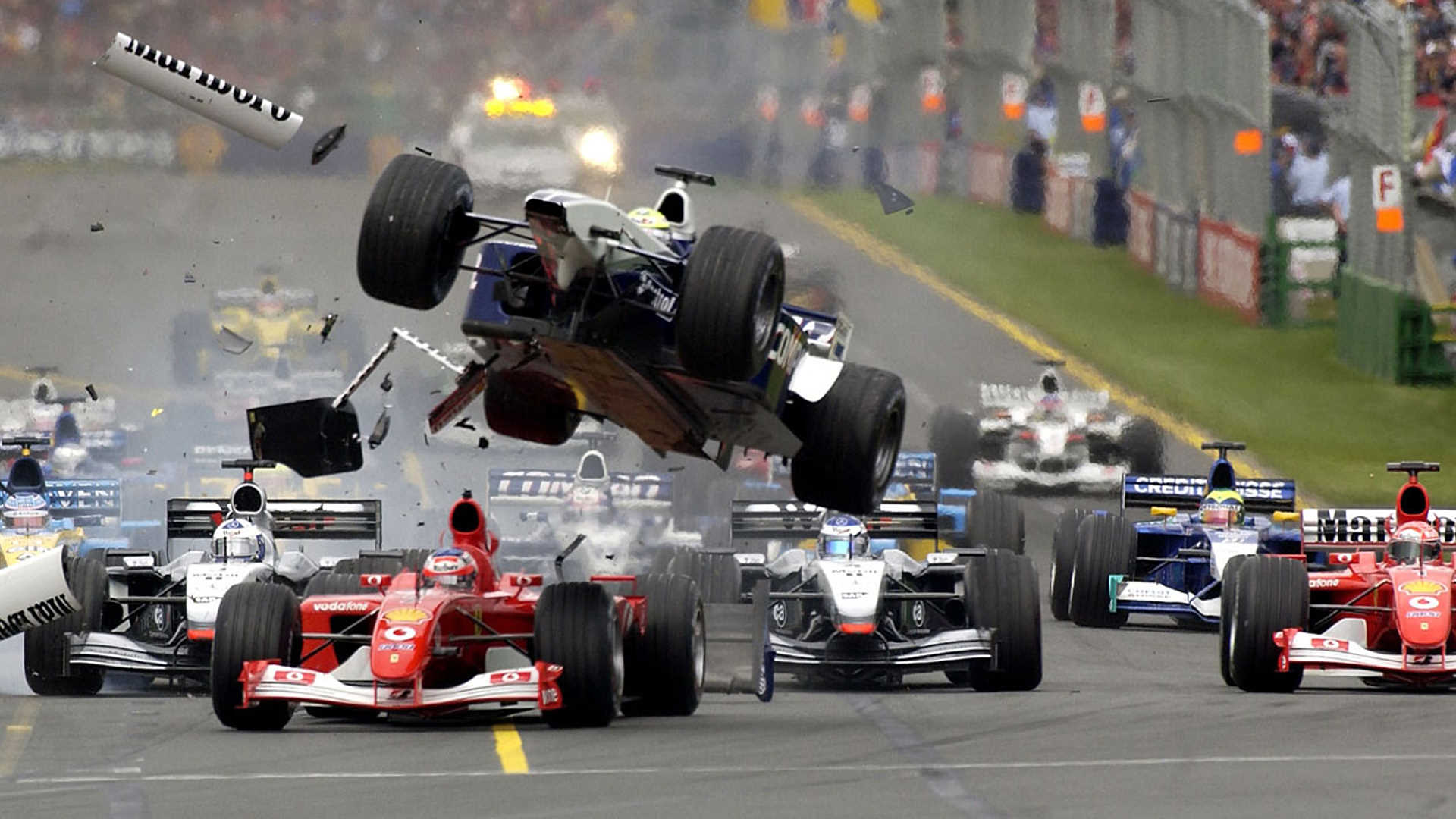 accident wallpaper,land vehicle,formula one,formula one car,vehicle,race car