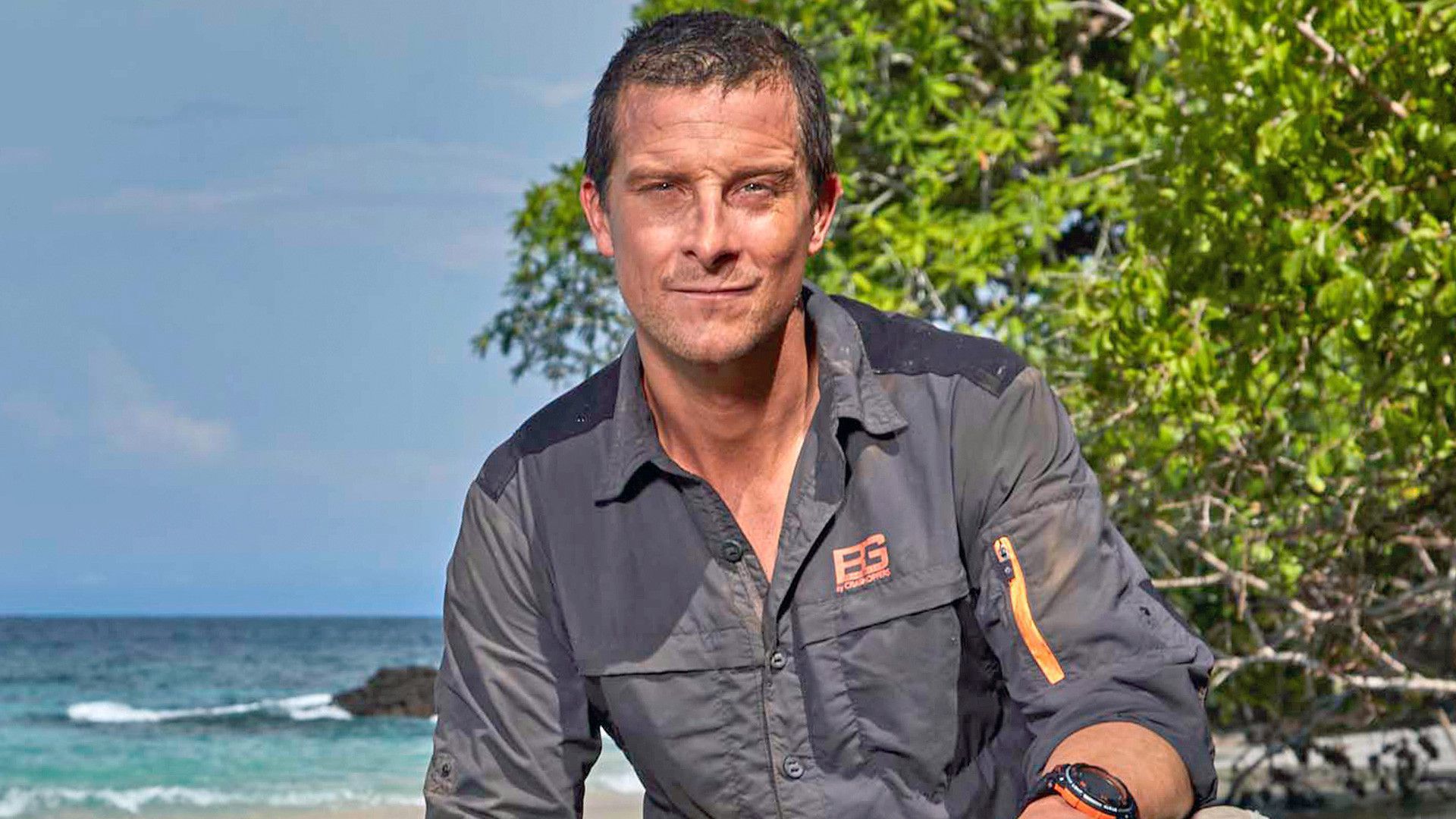 carta da parati orso grylls,lavoro