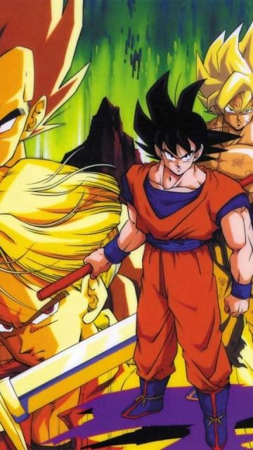 sfondi dbz per cellulari,anime,cartone animato,sfera del drago,personaggio fittizio,opera d'arte