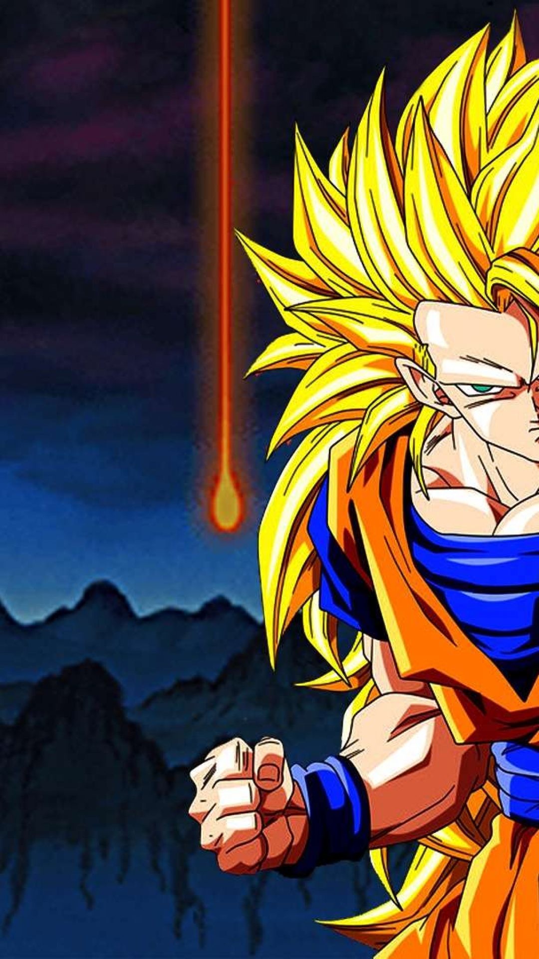 dbz wallpapers for mobile,anime,cartoon,dragon ball,sky,fictional character