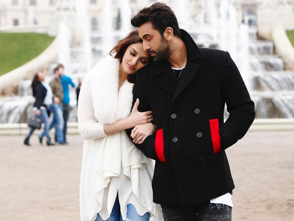 ae dil hai mushkil wallpaper hd,romance,fashion,street fashion,interaction,honeymoon