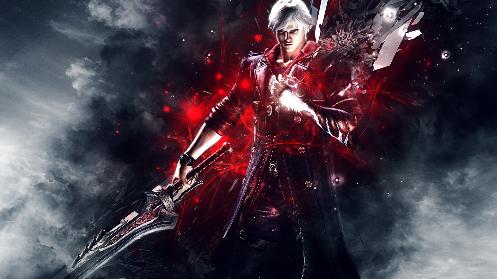 nero wallpaper,cg artwork,action adventure game,fictional character,graphic design,illustration