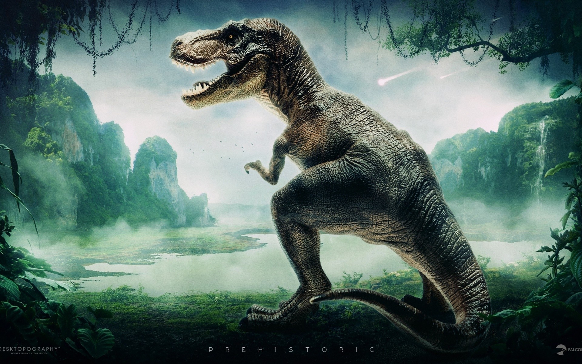 fond d'écran dini,dinosaure,tyrannosaure,velociraptor,troodon,animal terrestre