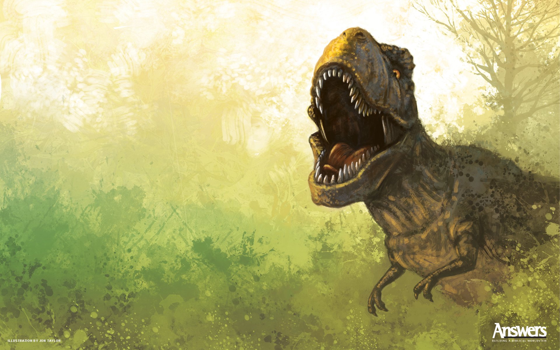 dini wallpaper,dinosaurier,tyrannosaurus,velociraptor,illustration,digitales compositing