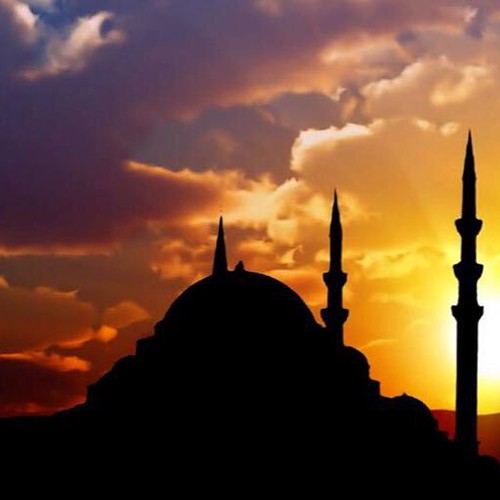 dini wallpaper,cielo,mezquita,puesta de sol,nube,lugar de adoración