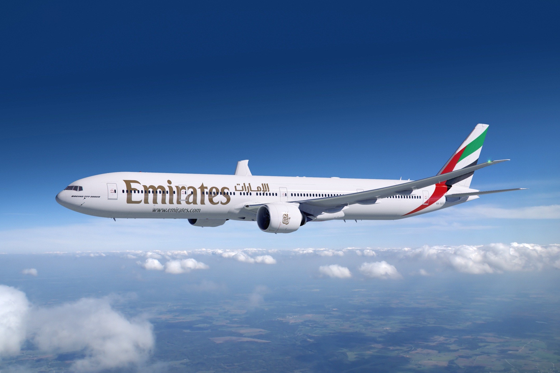 fond d'écran emirates hd,compagnie aérienne,avion,avion de ligne,aviation,avion