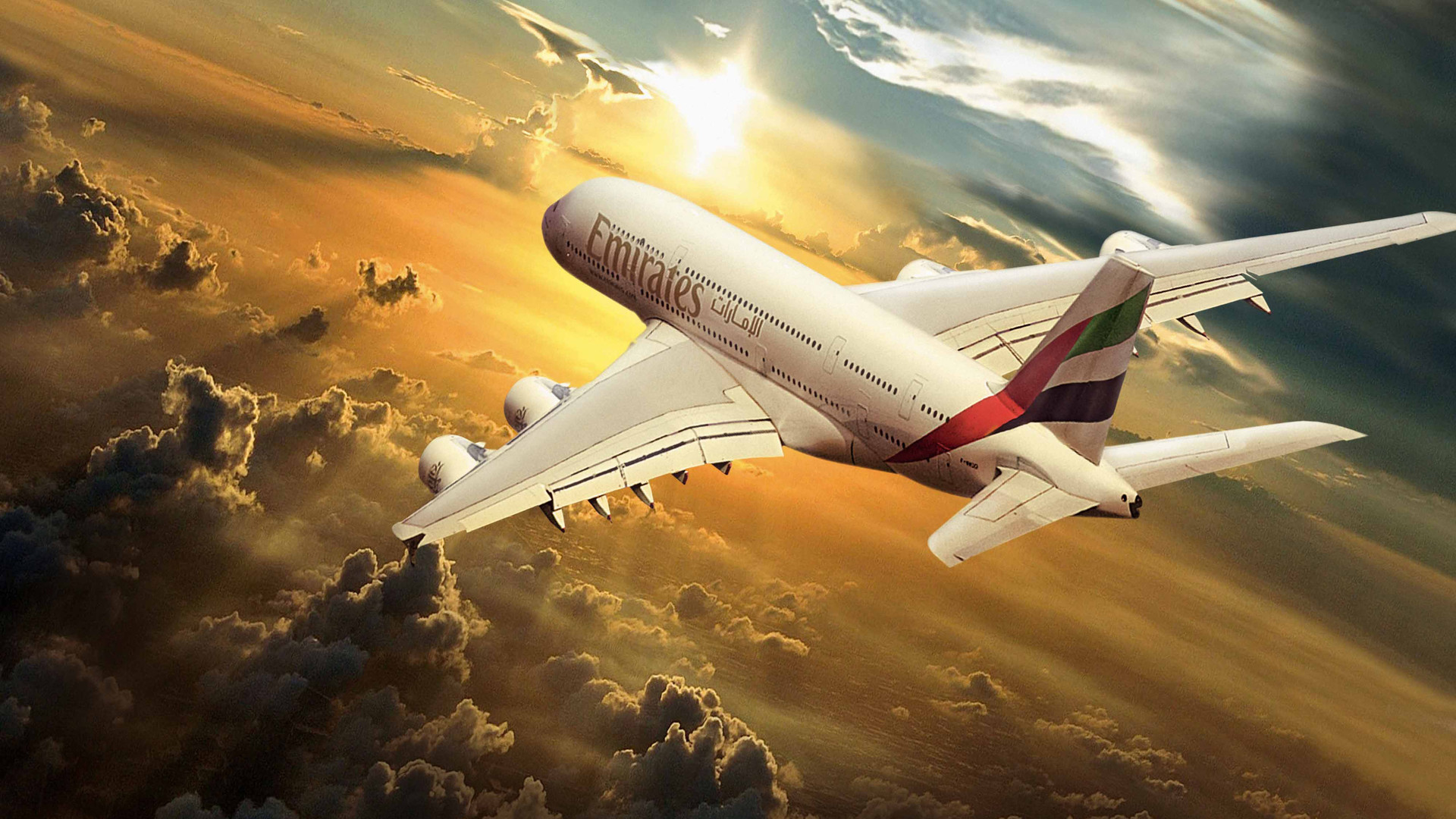fond d'écran emirates hd,aviation,avion,compagnie aérienne,avion,avion de ligne