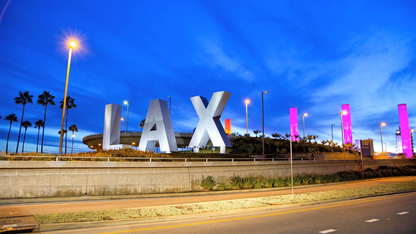 lax wallpaper,sky,landmark,light,night,lighting (#233423) - WallpaperUse