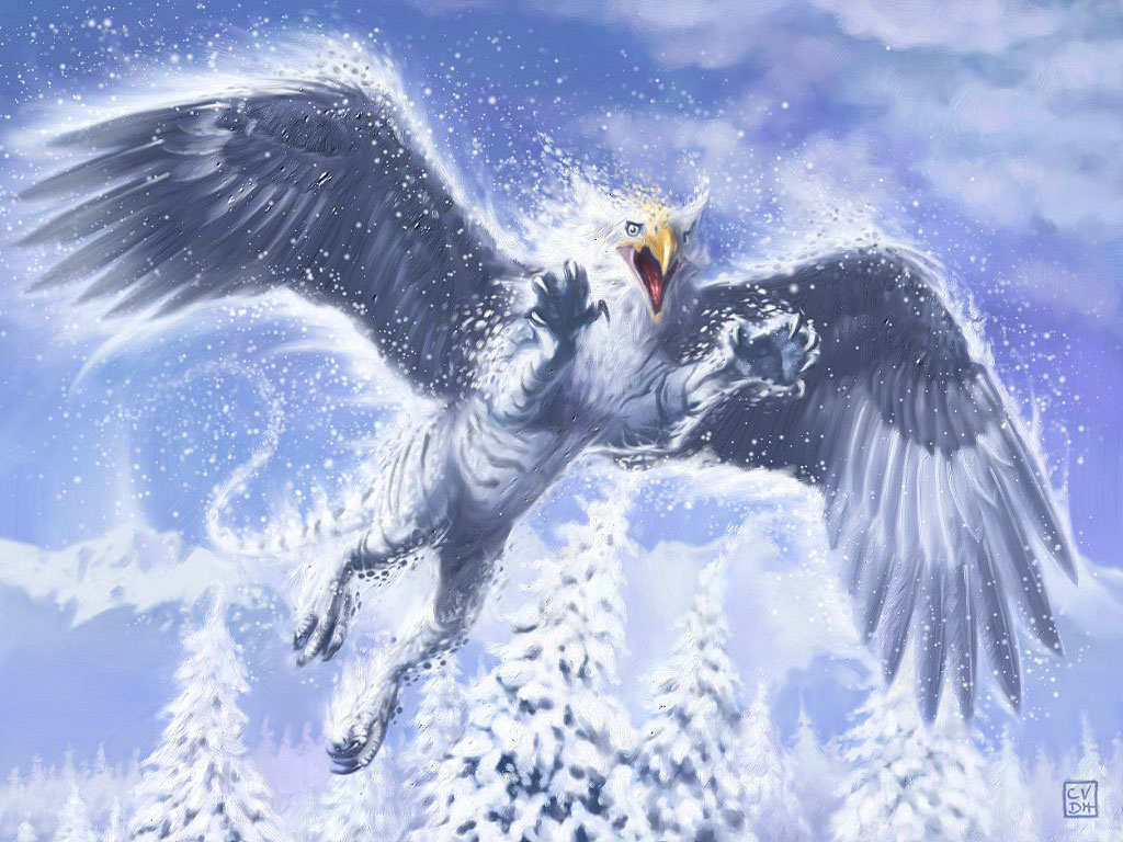 fond d'écran griffon,mythologie,ange,oiseau,créature surnaturelle,oiseau de proie