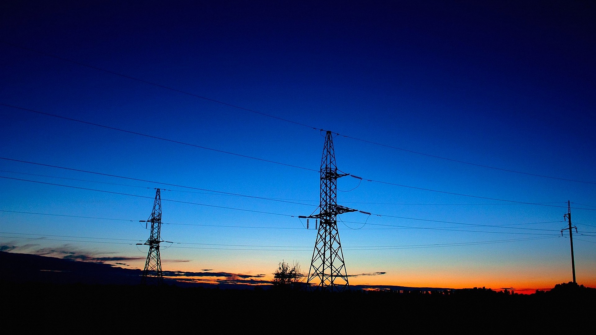 electrical wallpaper hd,sky,overhead power line,electricity,afterglow,transmission tower