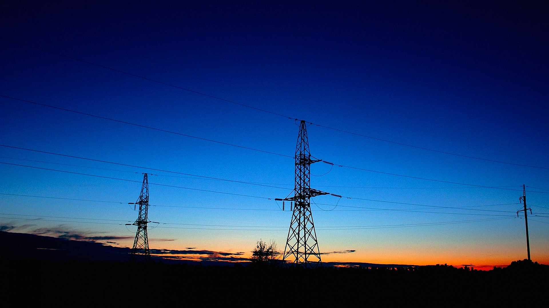 carta da parati elettrica hd,cielo,linea elettrica aerea,elettricità,ultimi bagliori,torre di trasmissione