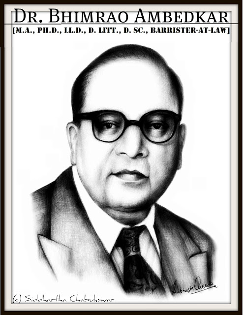 fond d'écran bhimrao ambedkar,légende photo