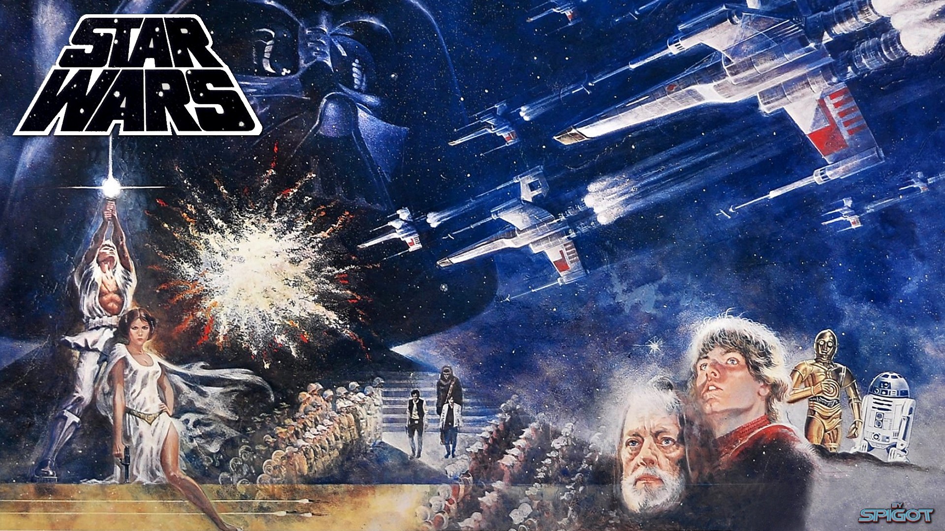 fond d'écran haute résolution star wars,affiche,jeux,oeuvre de cg,personnage fictif,art