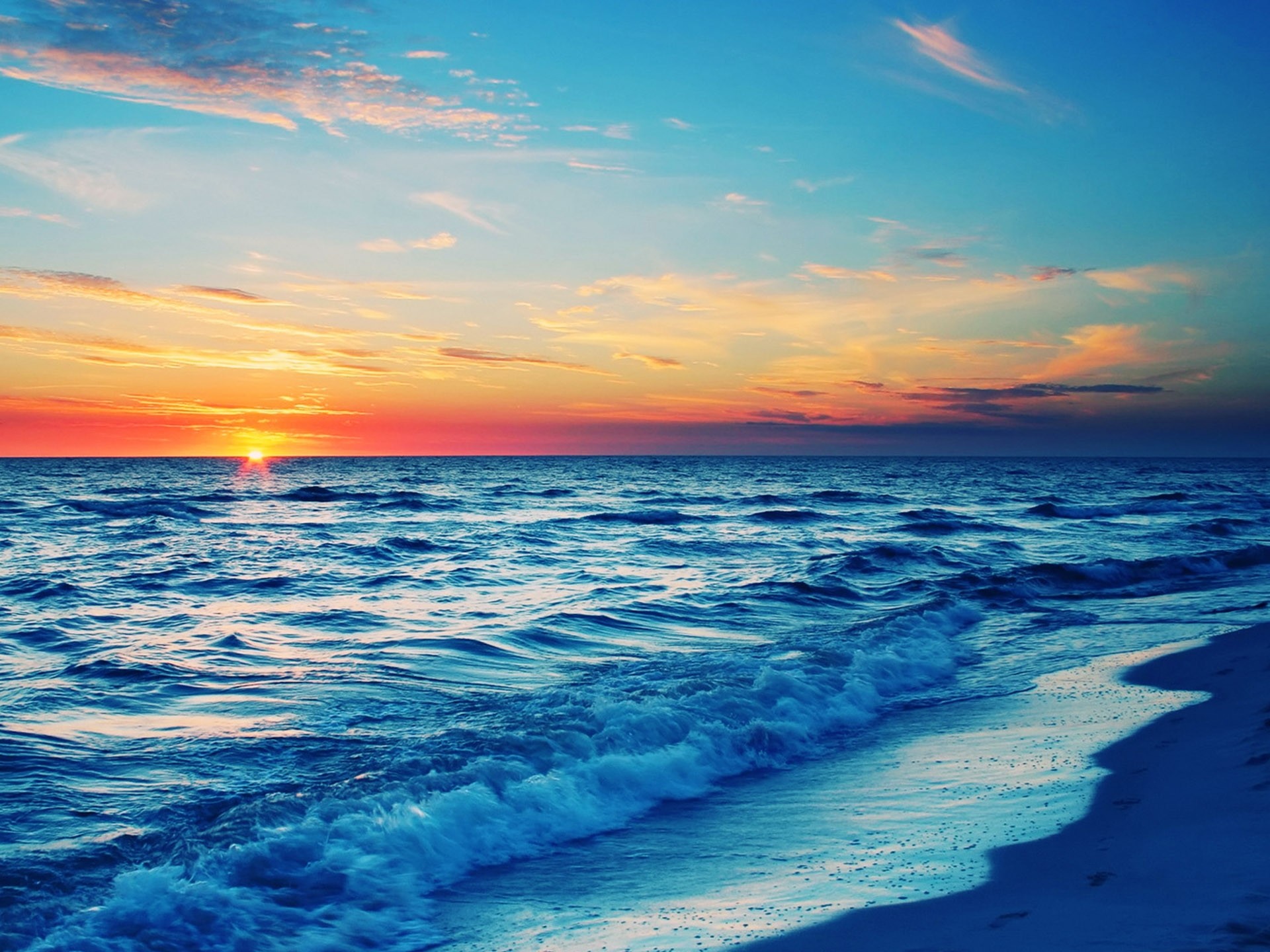 ocean scenery wallpaper,sky,horizon,body of water,sea,ocean