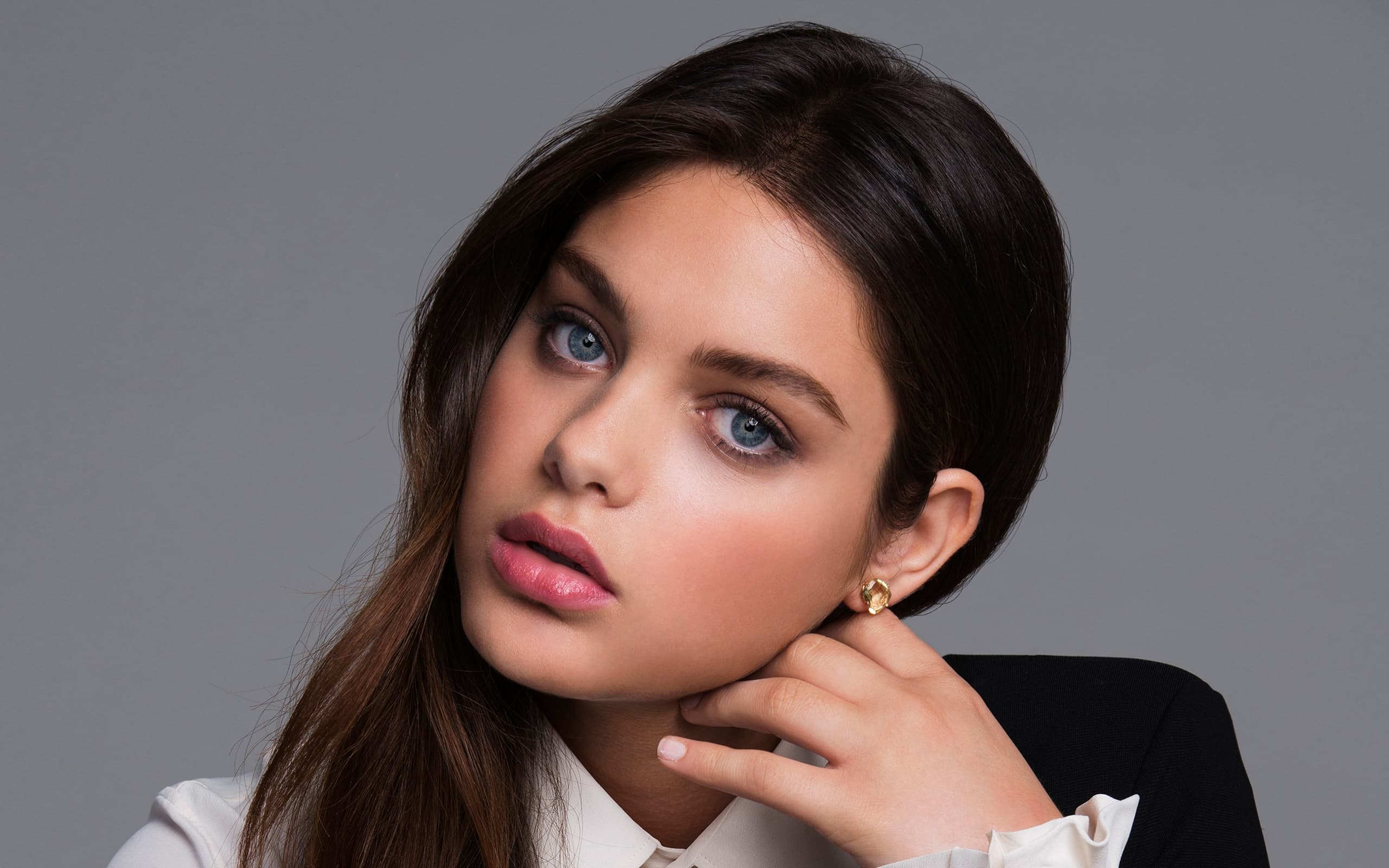 odeya rush hd wallpaper,hair,face,eyebrow,hairstyle,lip