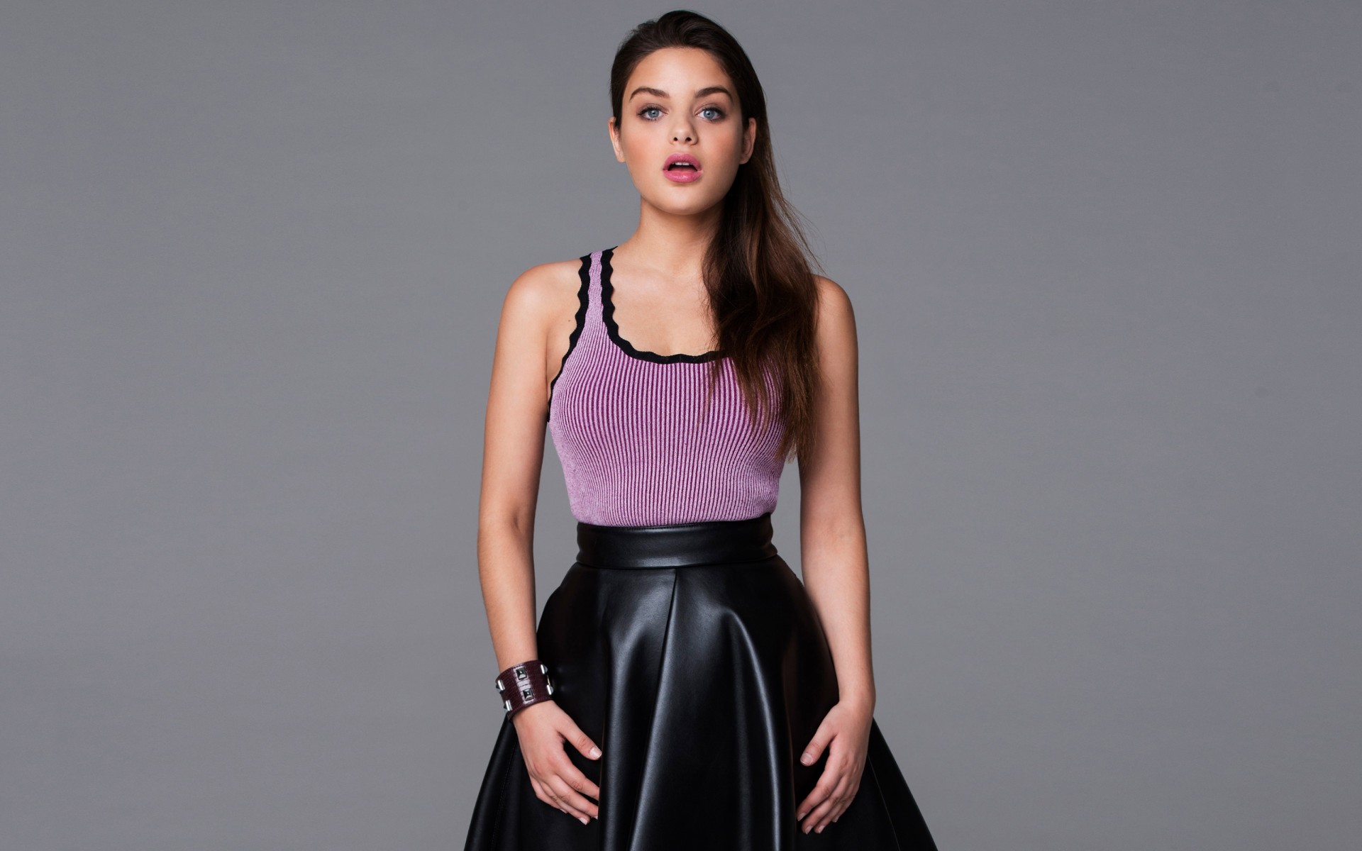 odeya rush hd wallpaper,fashion model,clothing,dress,waist,pink