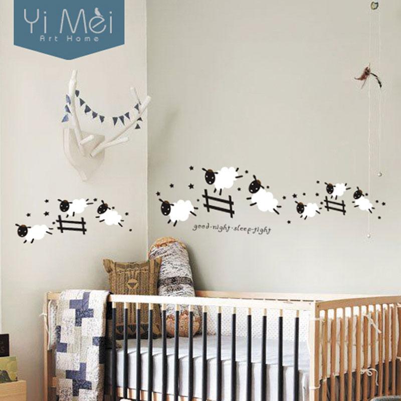 Sheep Wall Stickers For Nursery WallpaperUse