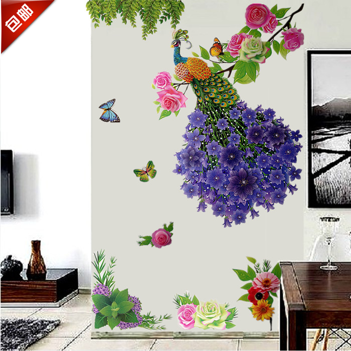 sticker wallpaper for bedroom,wall,purple,wallpaper,violet,flowerpot