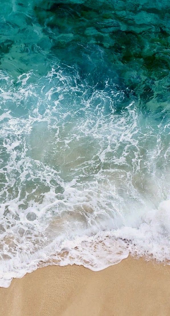 ios beach wallpaper,wave,water,sea,shore,turquoise