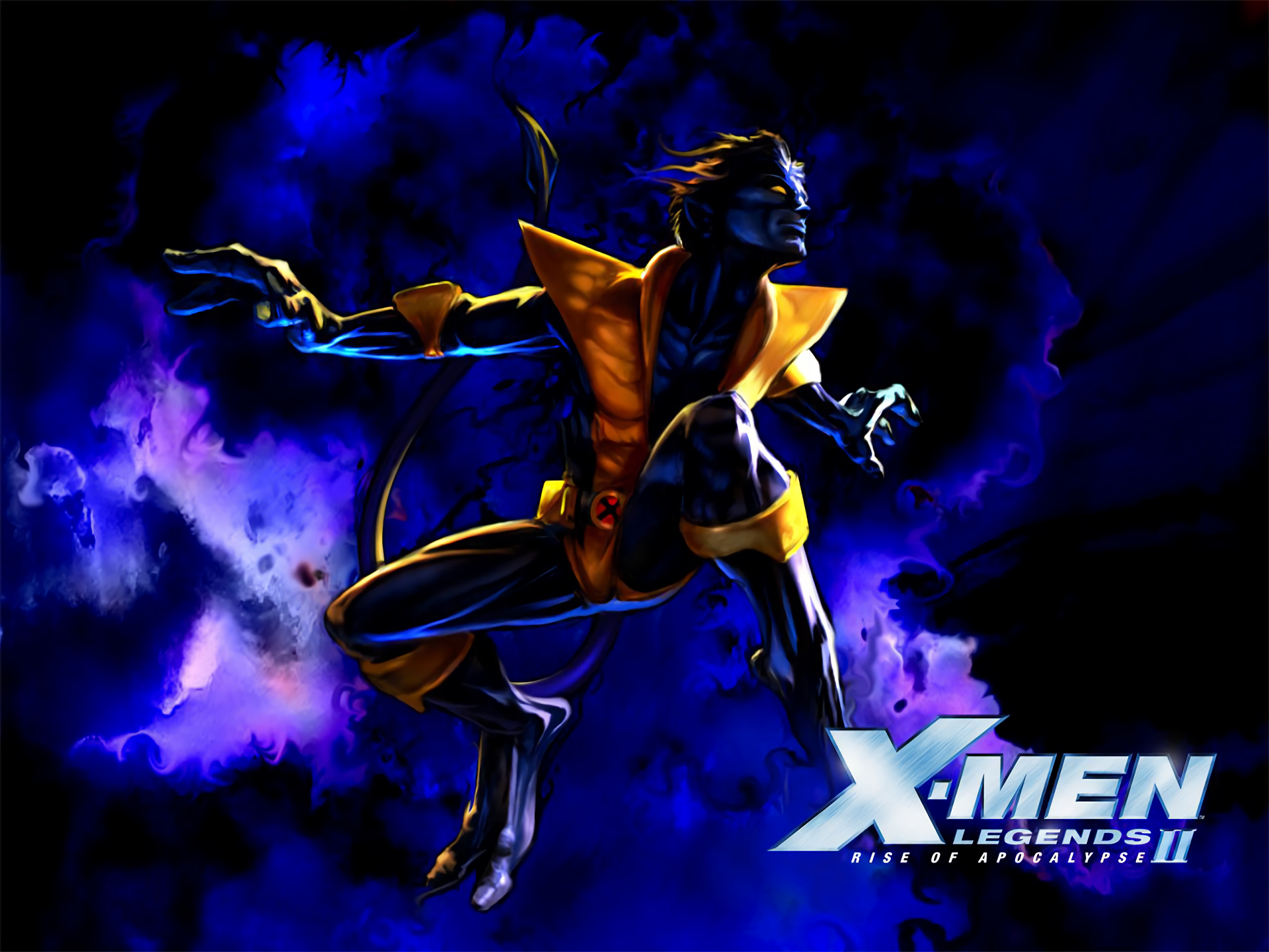 nightcrawler wallpaper,fictional character,graphic design,games,illustration,action figure