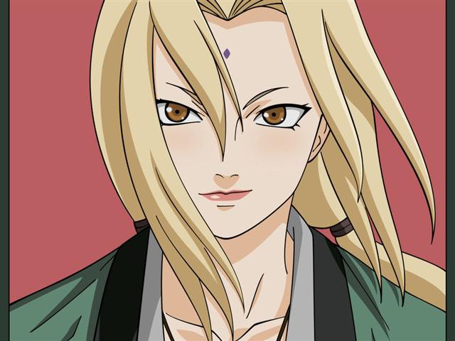 carta da parati lady tsunade,viso,cartone animato,anime,testa,fronte