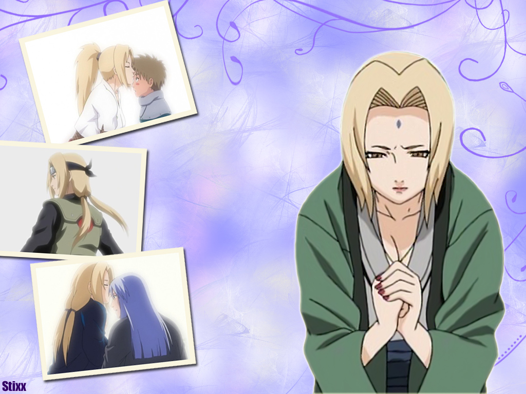 lady tsunade wallpaper,cartoon,anime,forehead,fictional character