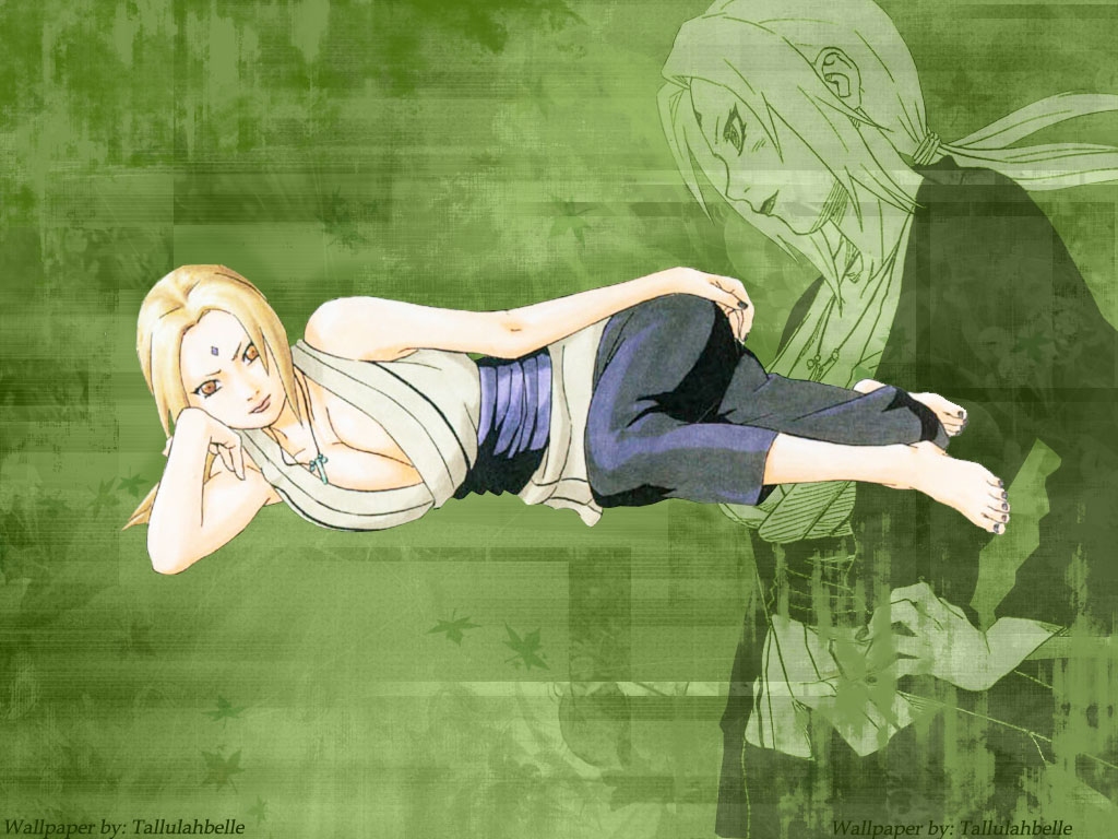 carta da parati lady tsunade,anime,cartone animato,illustrazione,arte,seduta