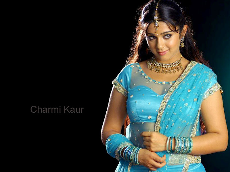 charmi wallpapers,sari,turquoise,aqua,abdomen,photo shoot