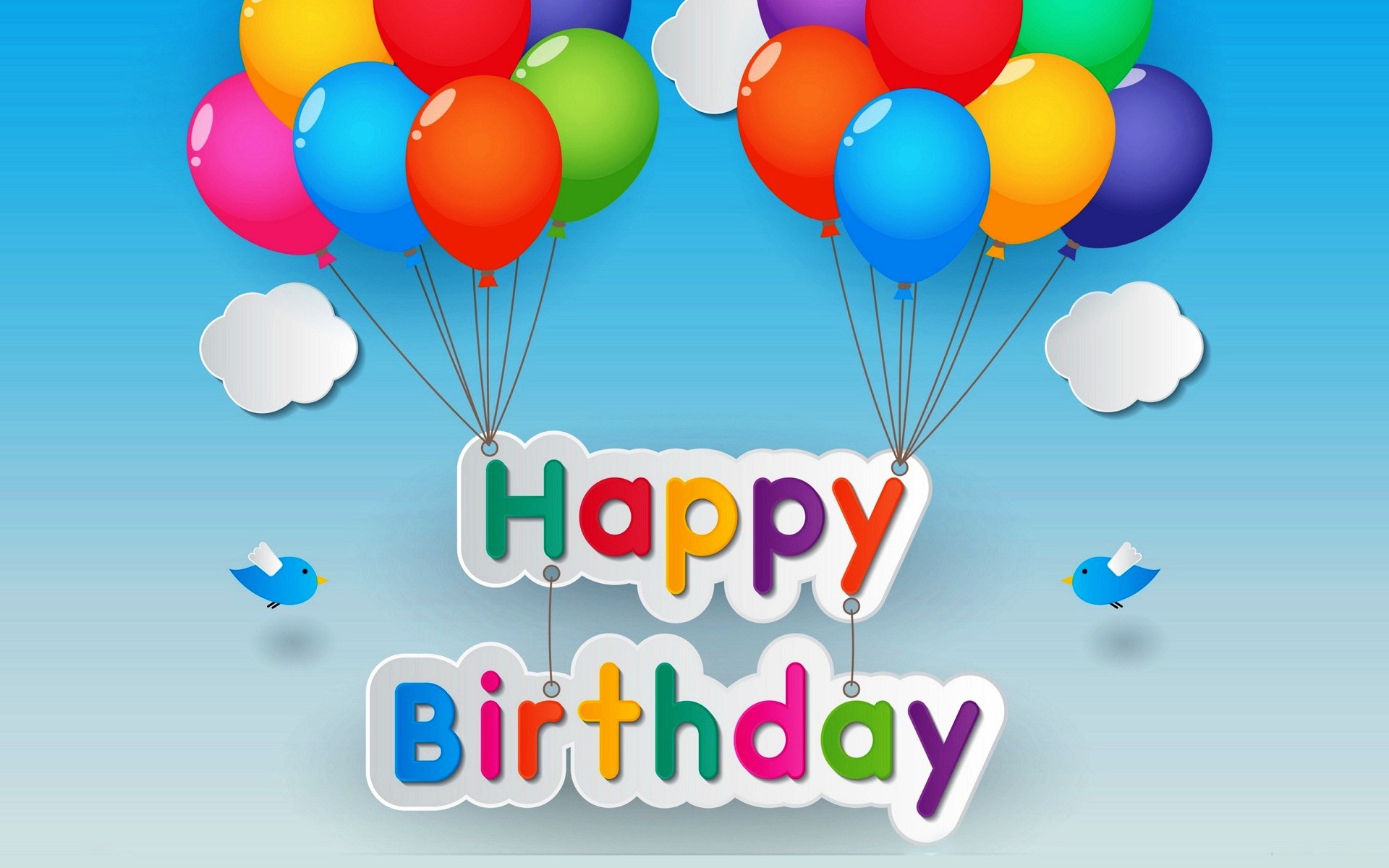 happy birthday funny wallpaper,balloon,hot air ballooning,text,party supply,font