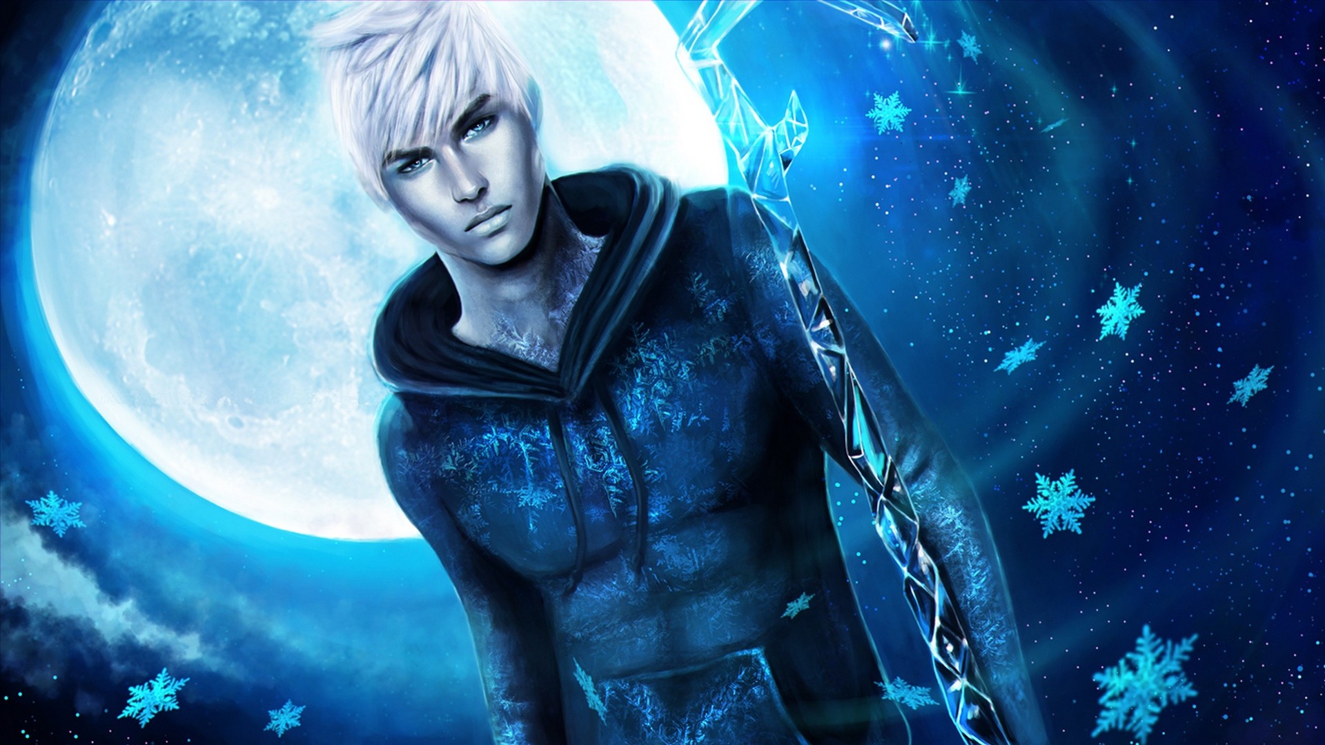 jack frost fond d'écran,oeuvre de cg,ciel,espace,illustration,personnage fictif