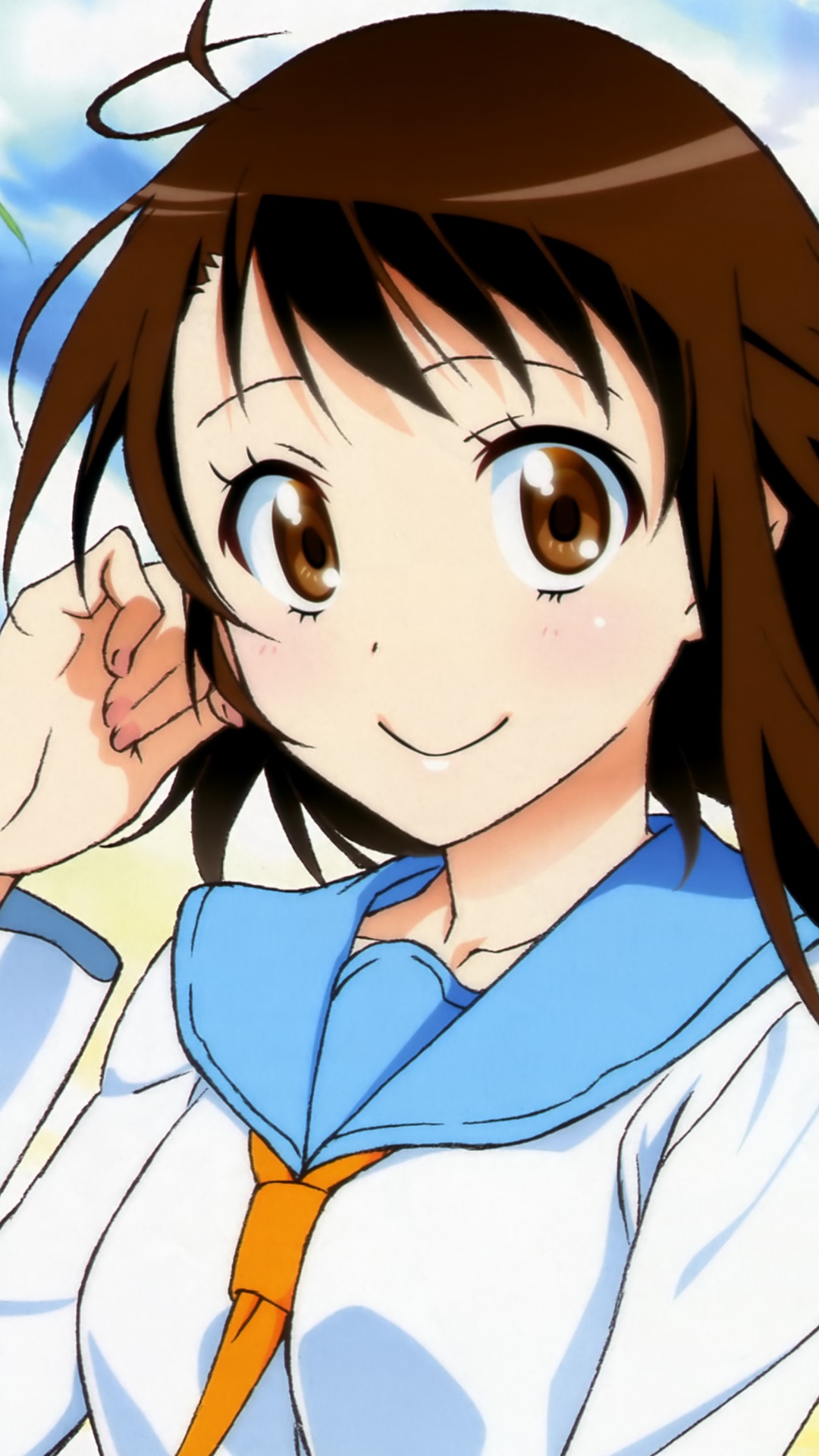 fond d'écran onodera,dessin animé,visage,cheveux,anime,tête