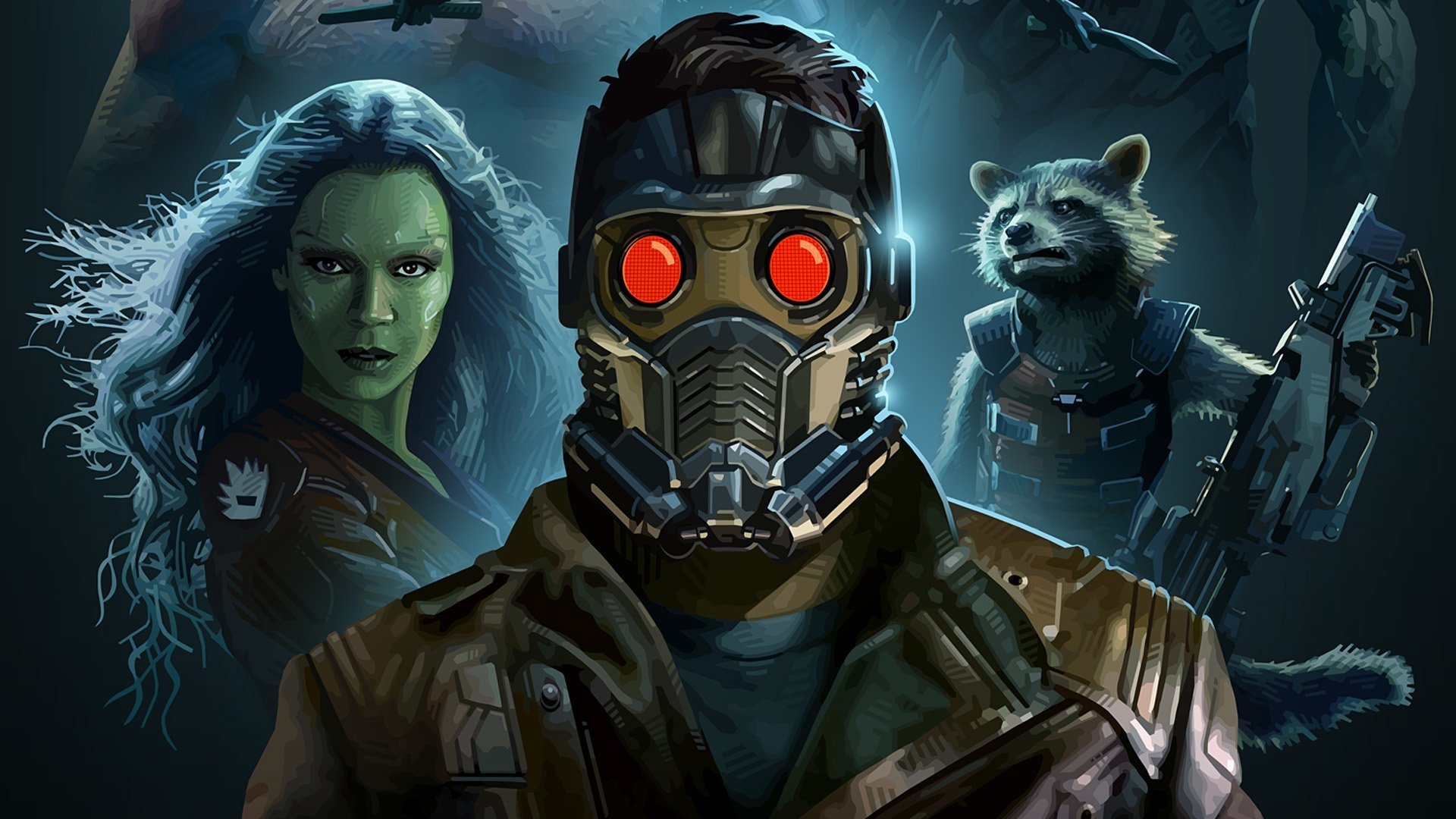 guardians of the galaxy iphone wallpaper,action adventure game,pc game,personal protective equipment,mask,costume