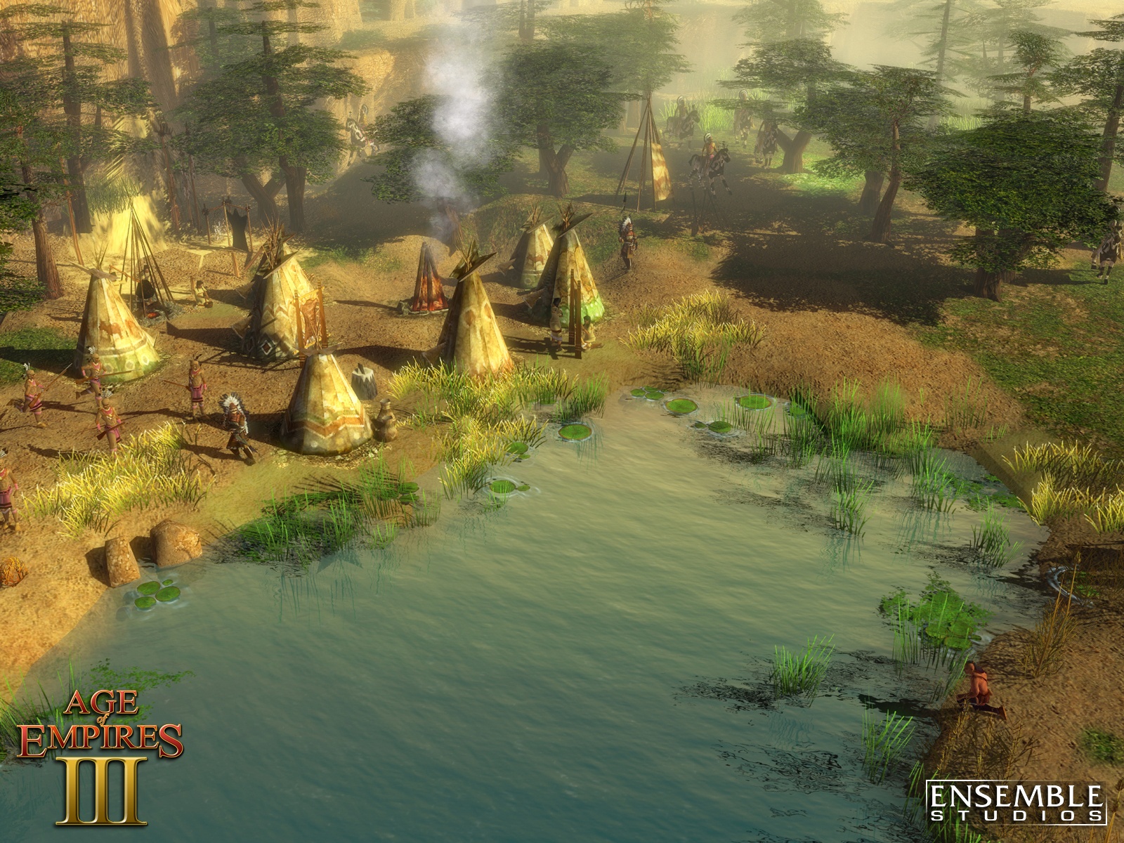 age of empires wallpaper,strategy video game,nature,natural landscape,pc game,biome