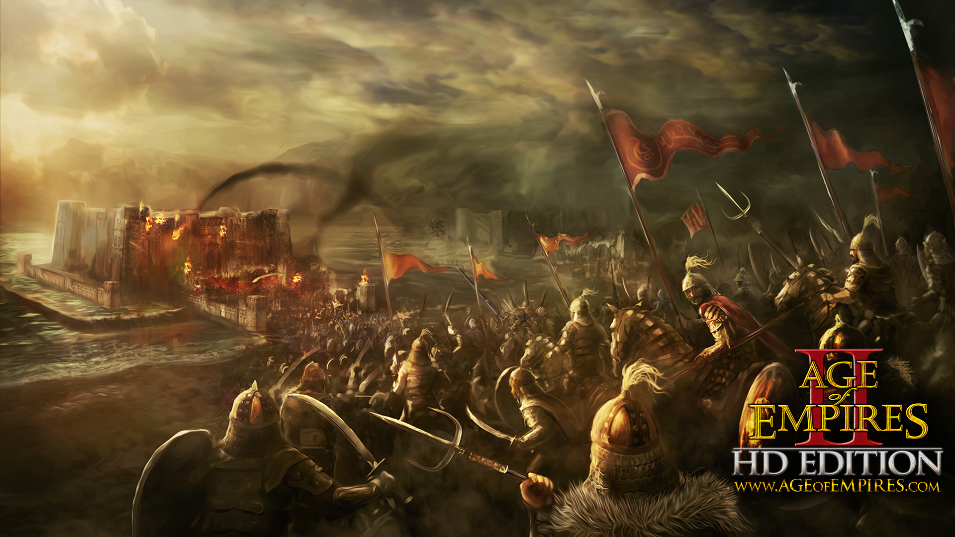 age of empires wallpaper,action adventure game,strategy video game,battle,pc game,mythology