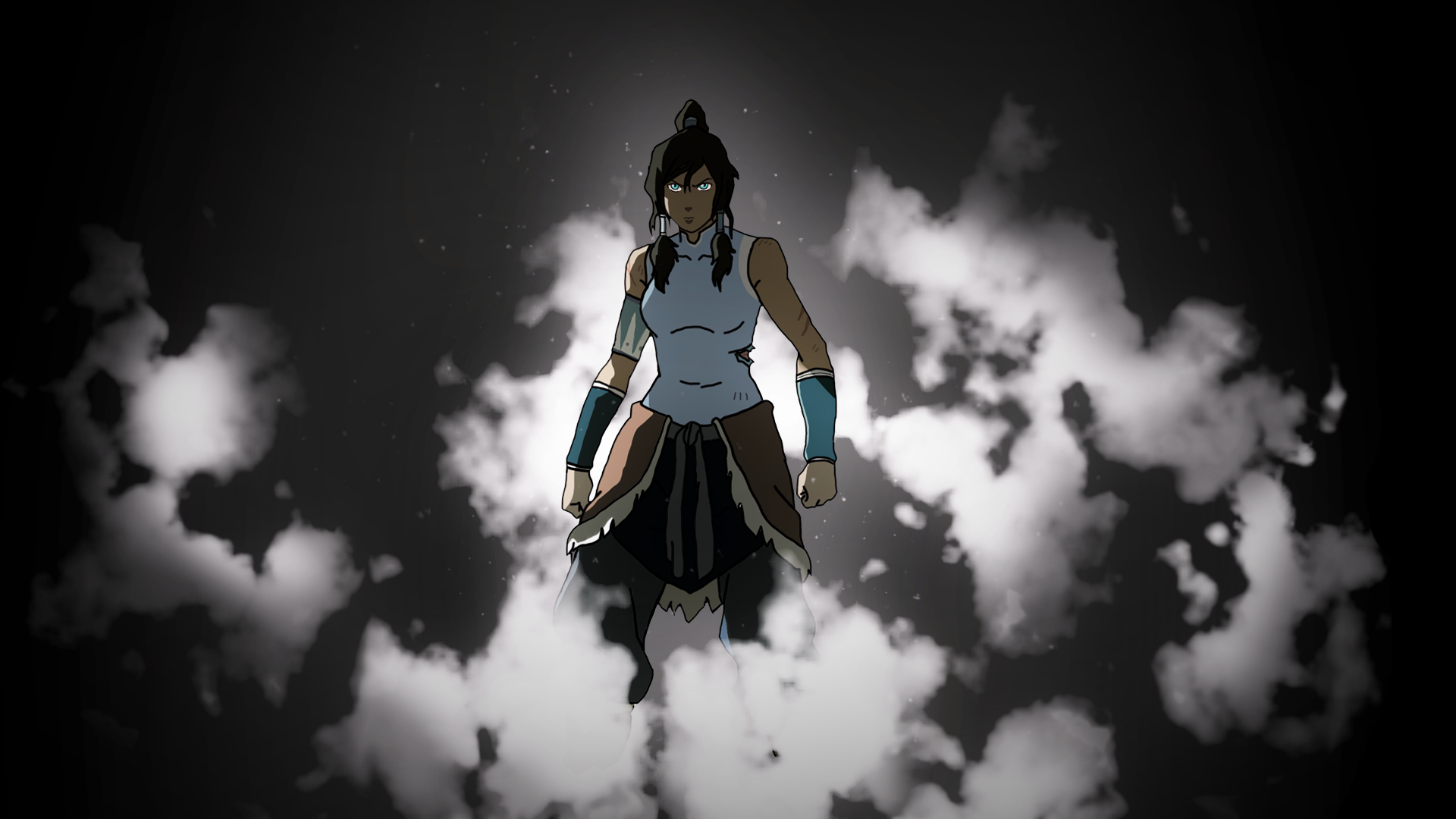 the legend of korra wallpaper,sky,darkness,black and white,photography,anime
