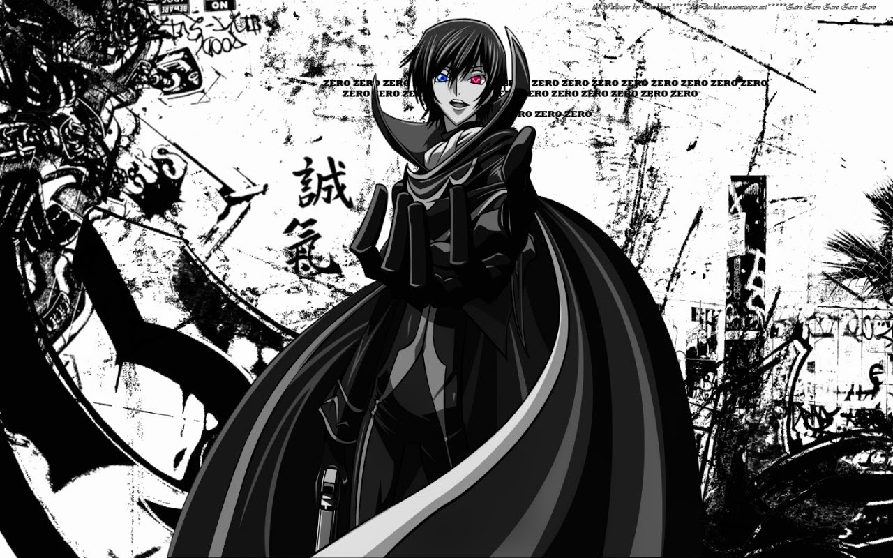 lelouch vi britannia wallpaper,karikatur,anime,schwarzes haar,hime cut,illustration