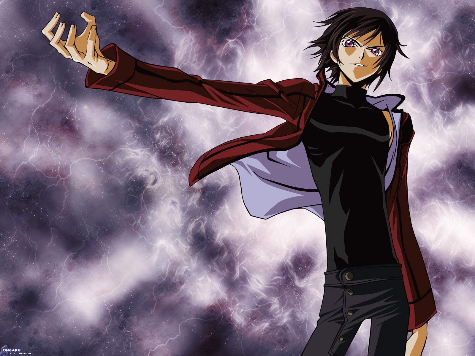 lelouch vi britannia wallpaper,anime,cartoon,cg artwork,sky,fictional character