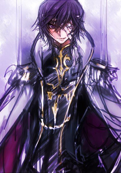 lelouch vi britannia wallpaper,anime,cg artwork,cartoon,violet,fictional character