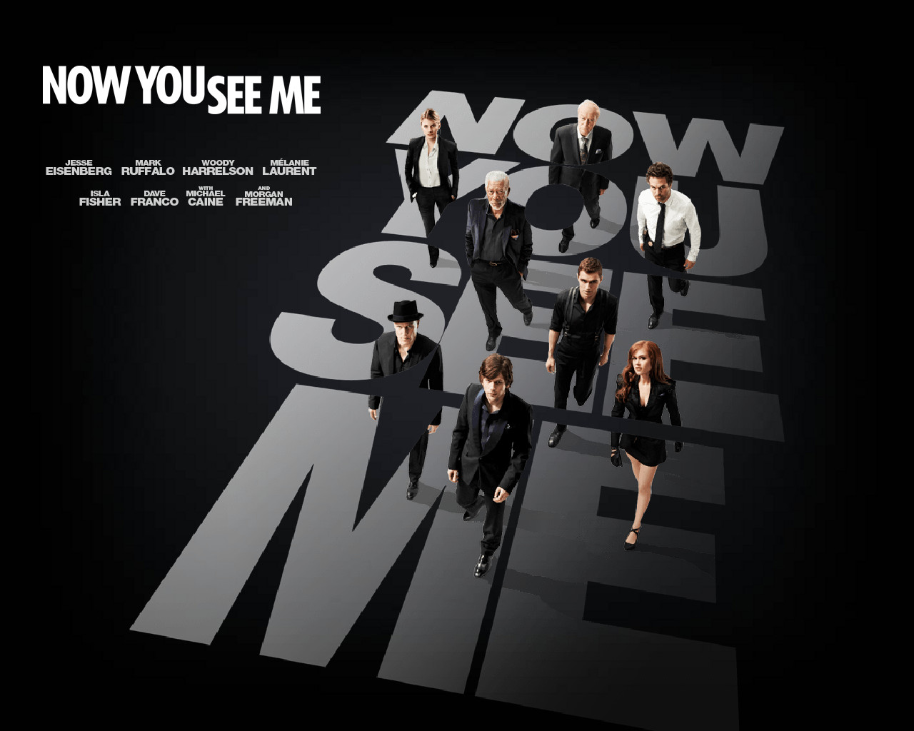 now you see me wallpaper,text,font,album cover,formal wear,graphic design